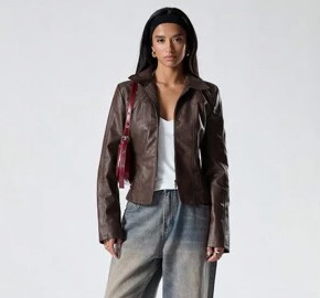 Double Zipper Jacket for Women