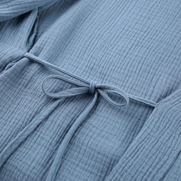 Long-sleeved Loose Comfortable Home Bathrobe Pajamas