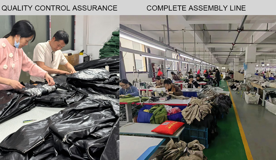 COMPLETE ASSEMBLY LINE AND QUALITY CONTROL ASSURANCE