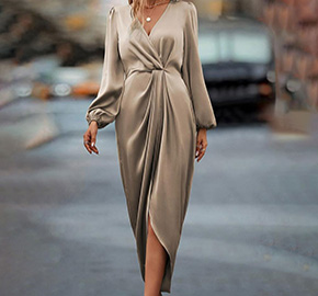 Satin Women's Dress