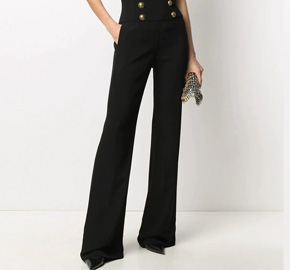 Double Breasted Modified Suit Trousers