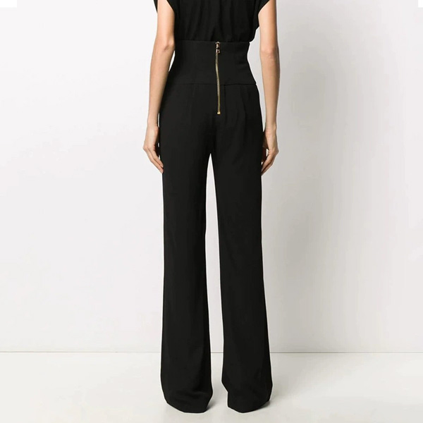 Double Breasted Modified Suit Trousers