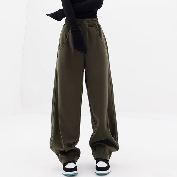 High Waist Wide Leg Sweatpants