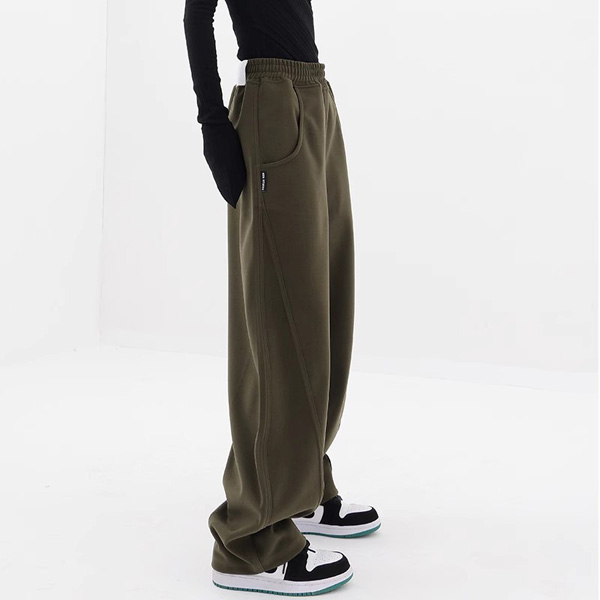 High Waist Wide Leg Sweatpants
