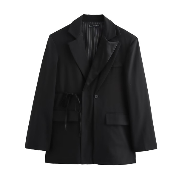 Double Lapel Double Lapel Wide Blazer