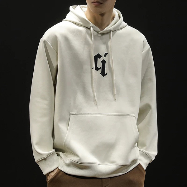 Men's Loose Hooded Sweatshirt