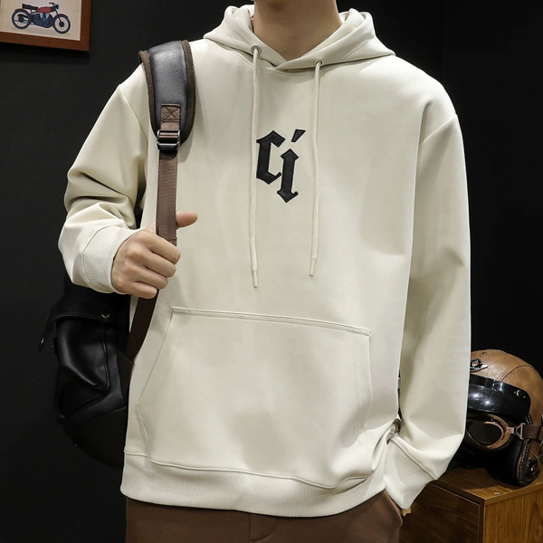 Men's Loose Hooded Sweatshirt