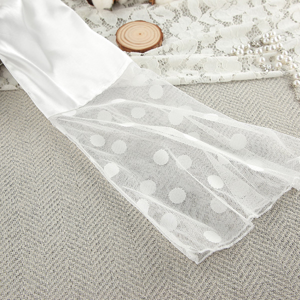 Ice Silk Long-sleeved Robe Homewear Women