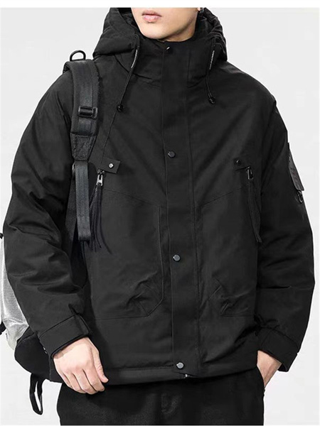 Men's Thick Hooded Down Jacket