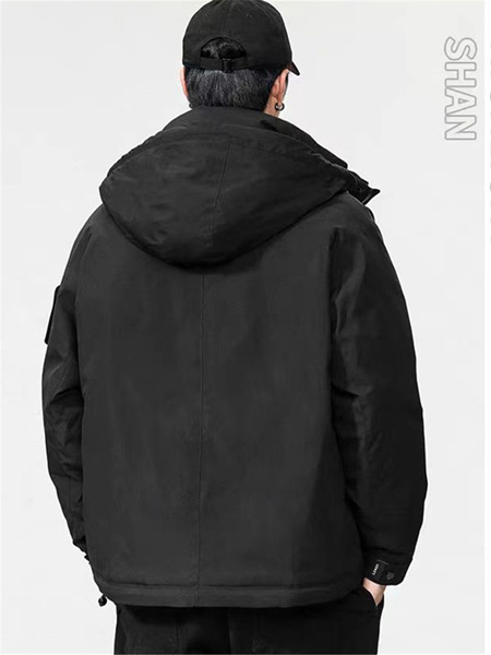 Men's Thick Hooded Down Jacket