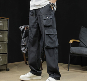 Straight-leg Overalls Loose Casual Pants