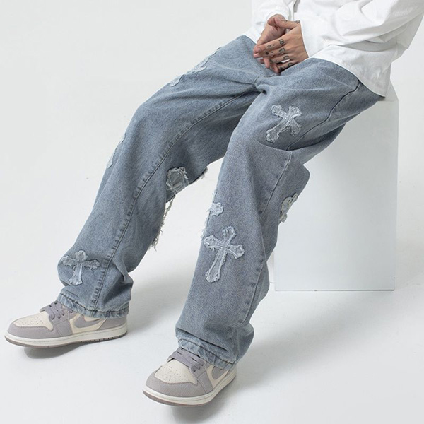 Cross Patch Hip Hop Men's Jeans