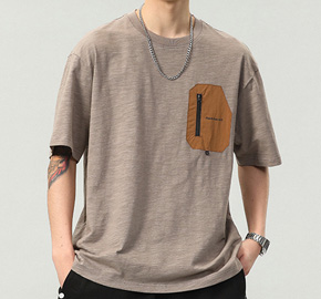 Short Sleeve Loose Round Neck Half Sleeve T-shirt