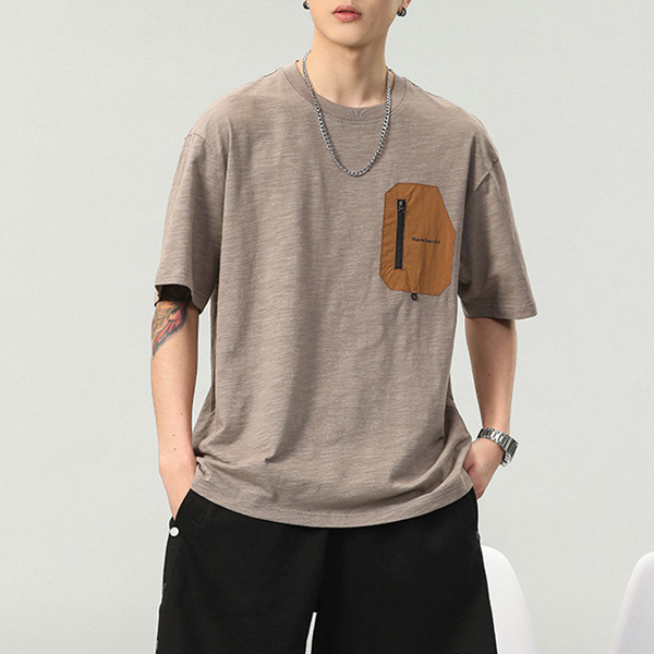 Short Sleeve Loose Round Neck Half Sleeve T-shirt
